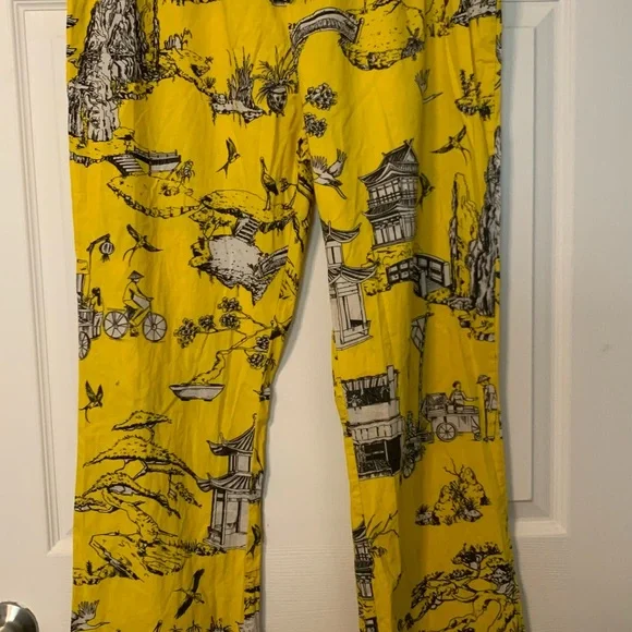 Katie K Yellow Parisian Pajama Set Intimates - Picture 14 of 15